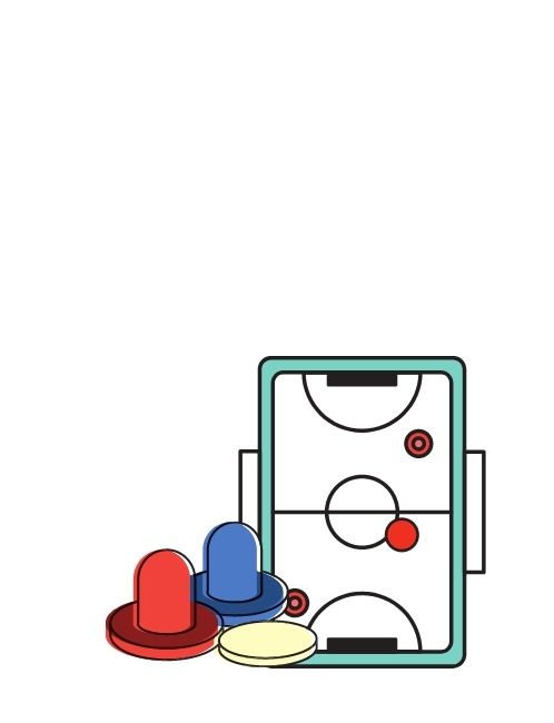 air hockey