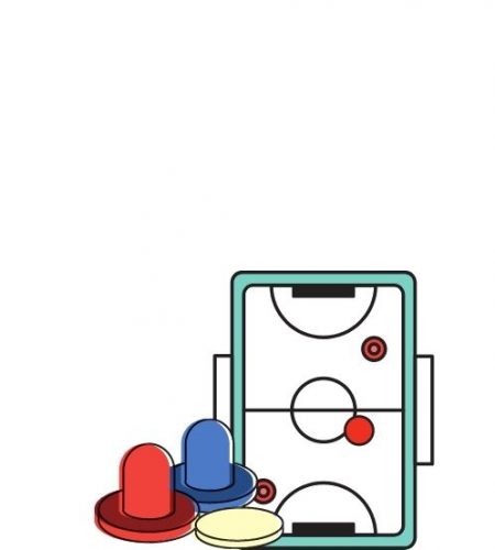 air hockey